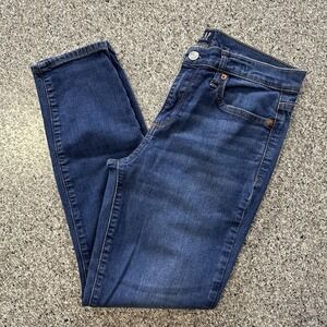 Gap Jeans Womens 28x26 High Rise True Skinny Light Weight Denim Stretch